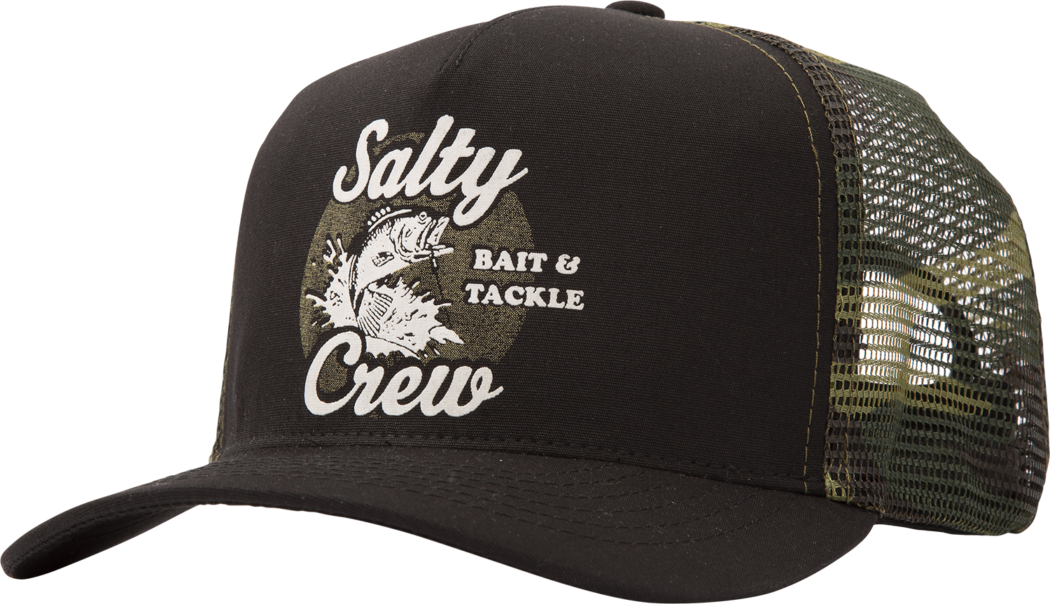 Salty crew camo trucker hot sale hat