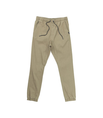 RUSTY YOUTH HOOK OUT ELASTIC PANT - PRARIE - Mens-Bottoms : Sequence ...