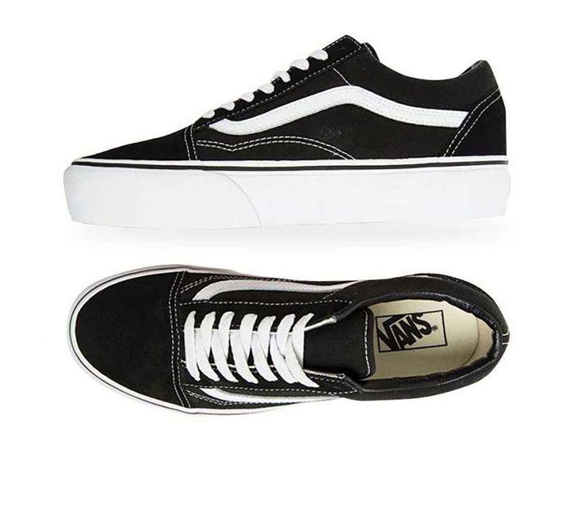 Black and hotsell white vans nz