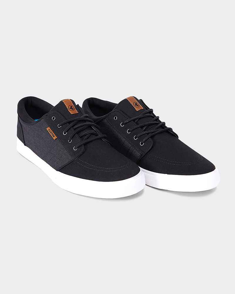 KUSTOM REMARK 2 SHOES - BLACK MICRO - Footwear-Shoes : Sequence Surf ...