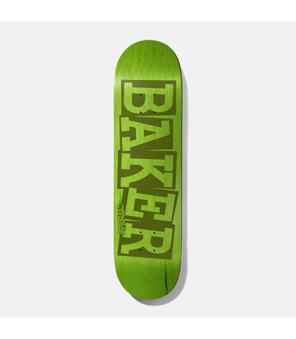 BAKER DECK - REYNOLDS - RIBBON NAME GREEN 8.125