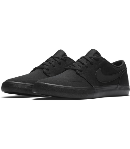 nike sb solarsoft portmore ii canvas black