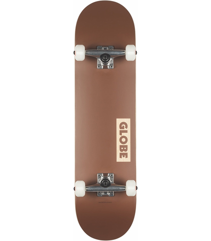 GLOBE GOODSTOCK COMPLETE SKATE BOARD 8.5 - CLAY