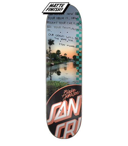 SANTA CRUZ DECK - JOHNSON PHOTO OP 8.375