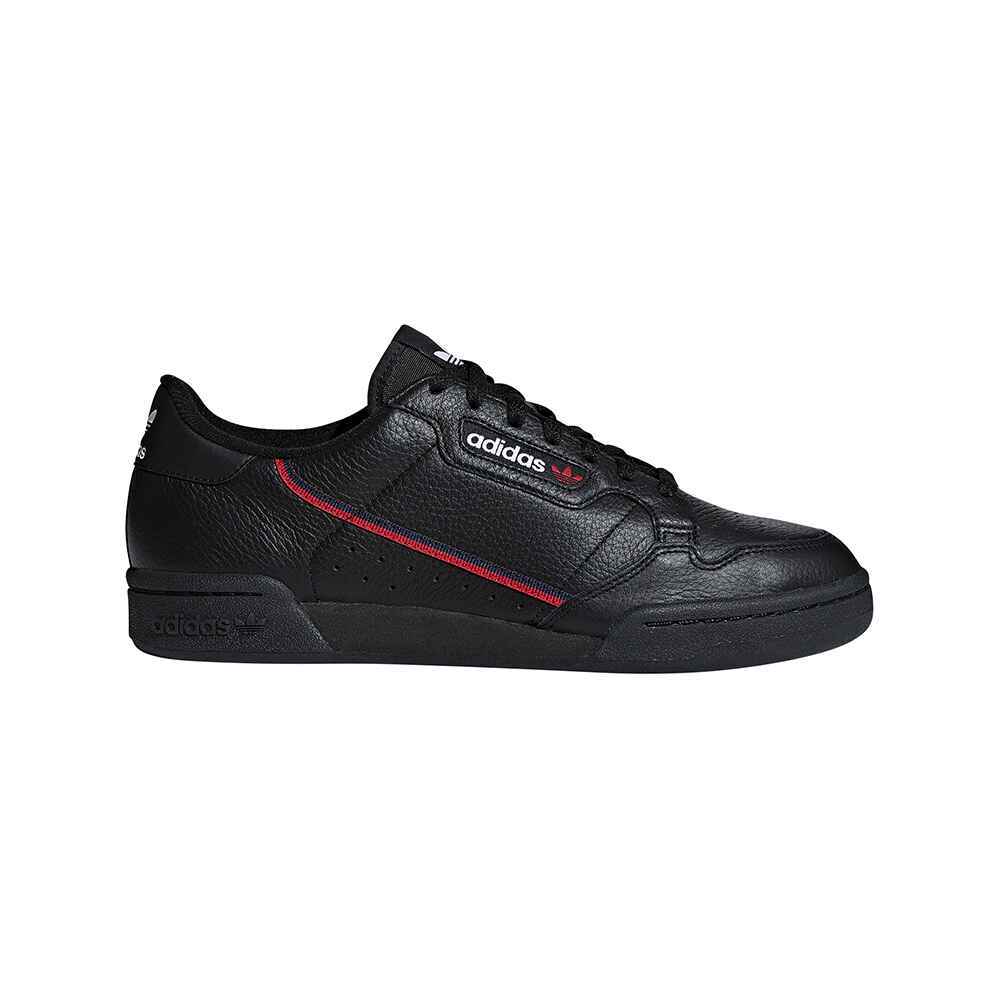 ADIDAS CONTINENTAL 80 SHOE - BLACK / SCARLET / NAVY - Footwear-Shoes ...