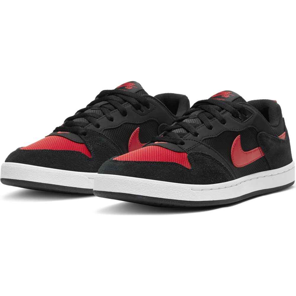 nike alleyoop black red