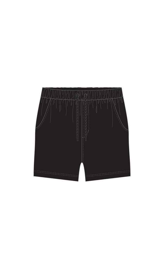 Boys black sales jogger shorts