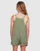 BILLABONG GIRLS MONTANA PLAYSUIT - OLIVE