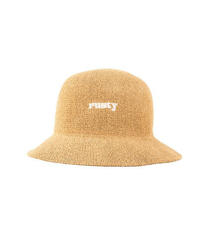 RUSTY LADIES BAILEY BUCKET HAT - CARAMEL