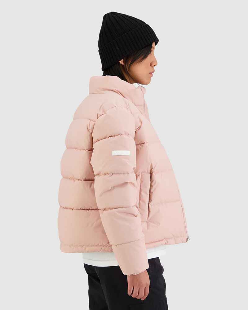 Ladies dusky pink jacket best sale