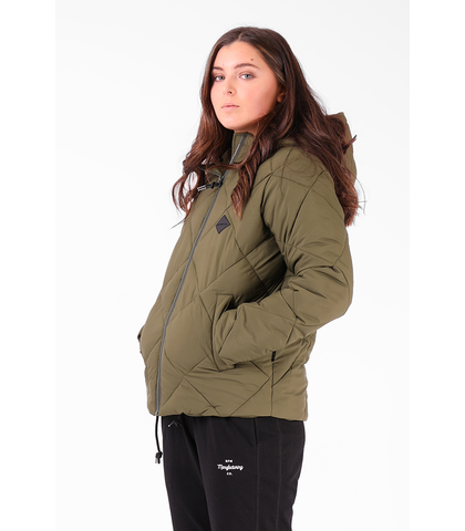 RPM LADIES ARCTIC JACKET - ARMY - Womens-Top : Sequence Surf Shop - RPM ...