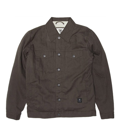 VISSLA MENS LOBOS TRUCKER JACKET - TARP - Mens-Tops : Sequence Surf ...