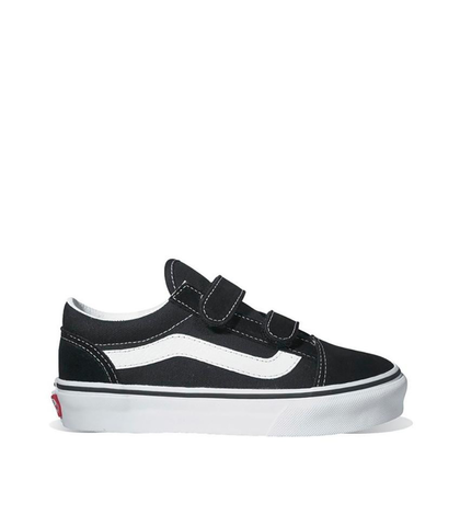 VANS YOUTH OLD SKOOL V SHOE - BLACK / TRUE WHITE - Footwear-Youth Shoes ...