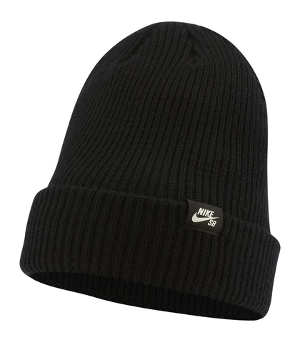 NIKE SB FISHERMAN BEANIE - BLACK