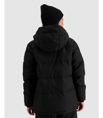 HUFFER LADIES CLASSIC DOWN PUFFER JACKET - BLACK - Womens-Top ...