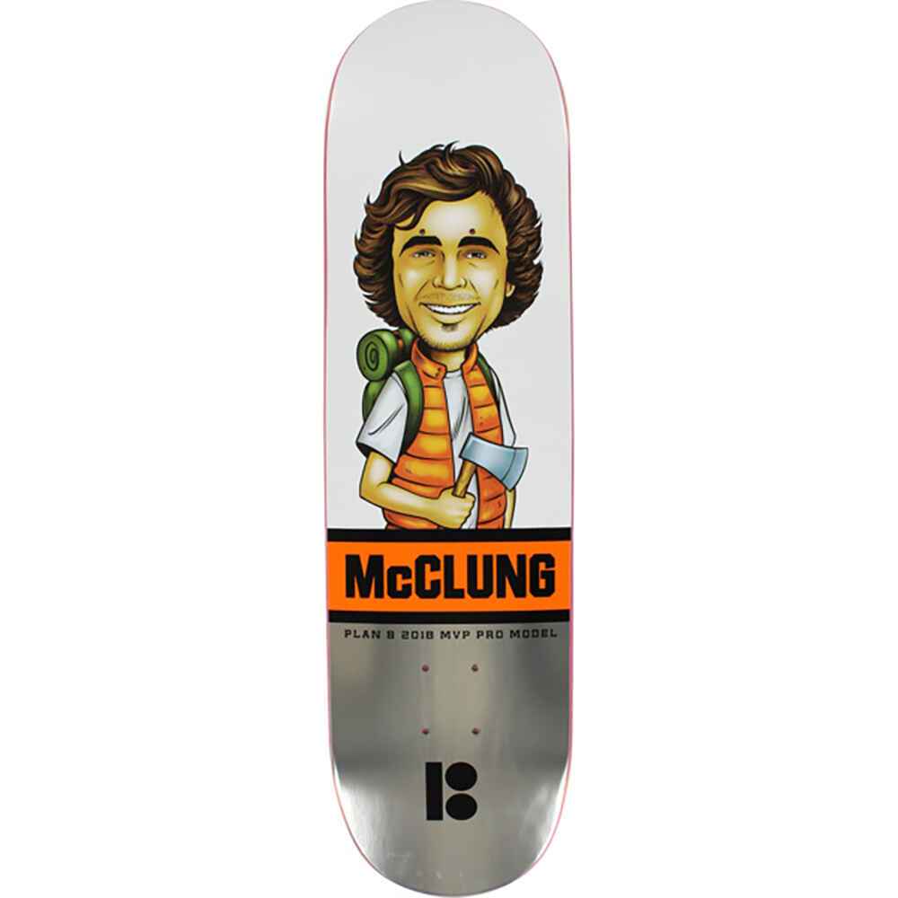 PLAN B DECK - TREVOR MCCLUNG - MVP 8.25 - Skate-Decks : Sequence Surf ...