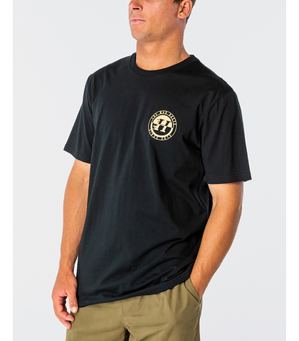 MAD HUEYS CUSTOM H TEE - BLACK