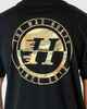 MAD HUEYS CUSTOM H TEE - BLACK