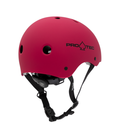 PROTEC YOUTH CLASSIC FIT SKATE HELMET - MATTE PINK - Skate-Helmets ...