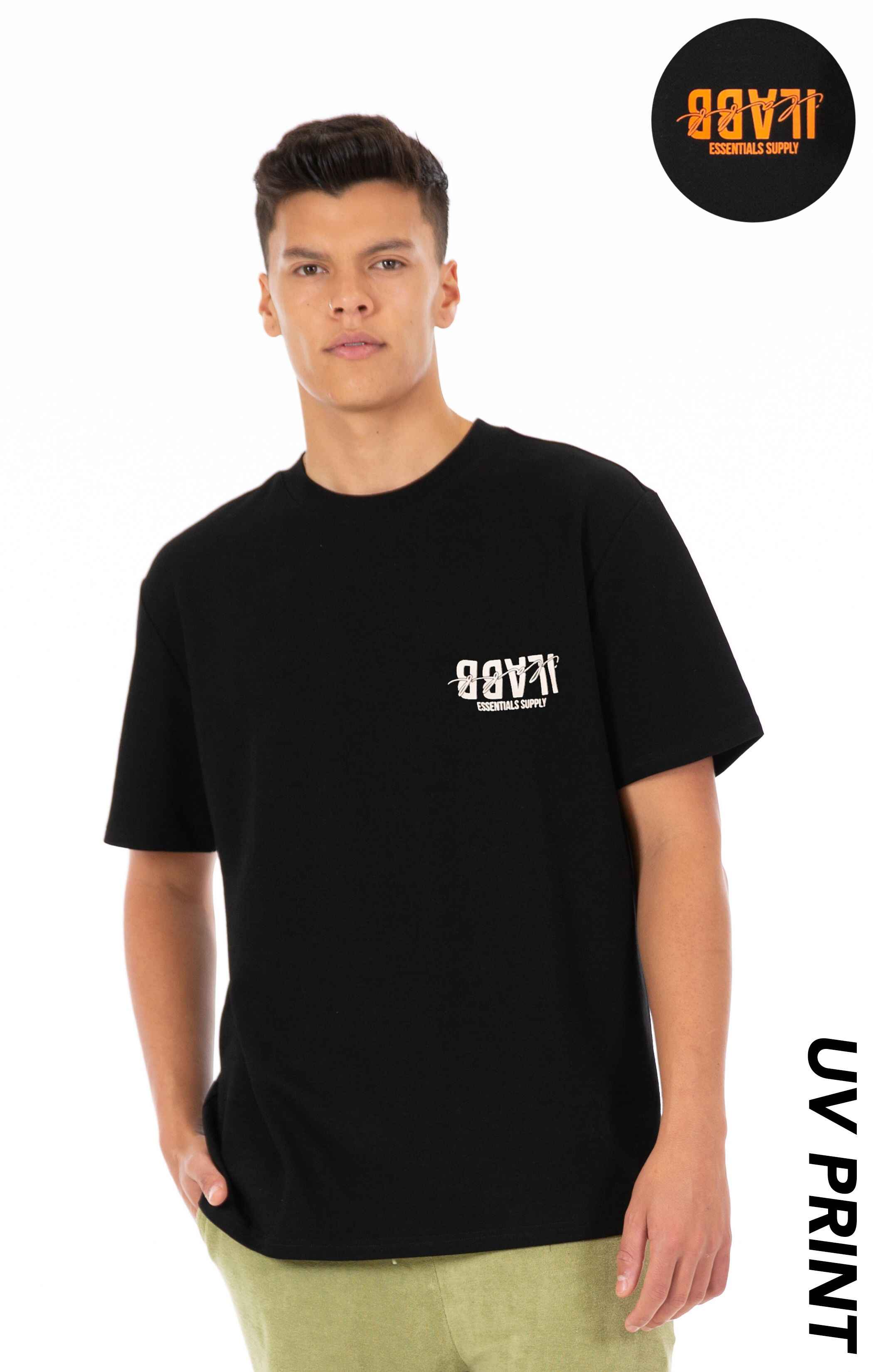 ILABB MENS BIND TEE - ULTRA - BLACK - Mens-Tops : Sequence Surf Shop ...