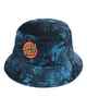 SANTA CRUZ YOUTH DOT BUCKET HAT - NAVY TYE DYE