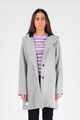 RPM LADIES MILFORD OVERCOAT - GREY MARL