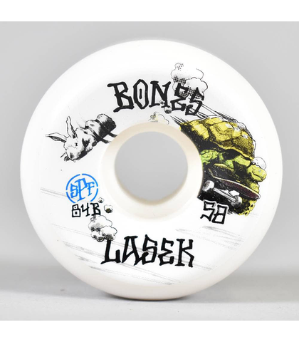 BONES WHEELS - SPF LASEK TORTOISE & HARE P5 SIDECUT 58MM