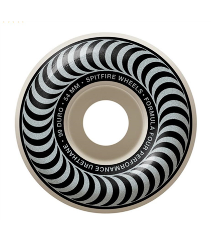 SPITFIRE WHEELS - F4 99 CLASSIC SILVER 54 ML