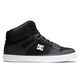 DC PURE HIGH-TOP SHOE - BLACK / BLACK / WHITE