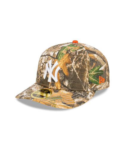 NEW ERA 5950 RETRO CROWN FITTED CAP - NY - TREE / ORANGE