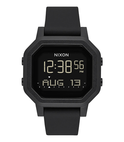 NIXON SIREN WATCH - ALL BLACK