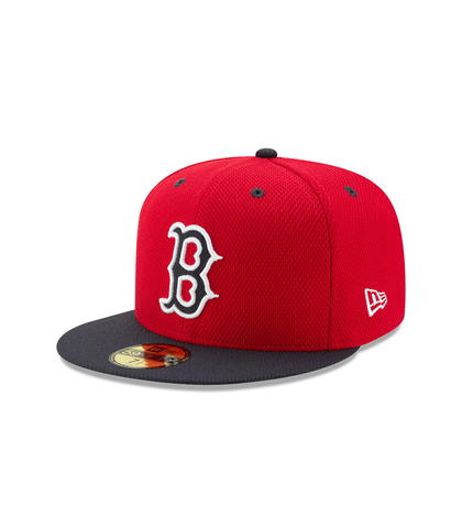 NEW ERA 5950 FLATPEAK FITTED CAP - BOSTON - DMNDERA OTC - - NEW ERA S22