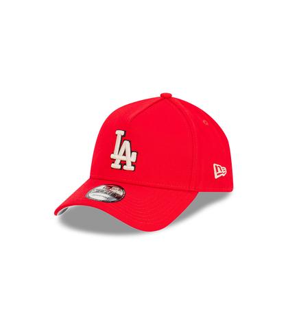 NEW ERA 940 A FRAME CAP - LA - SCARLET