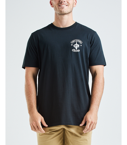 MAD HUEYS AHOY AHOY FKR S/S TEE - BLACK