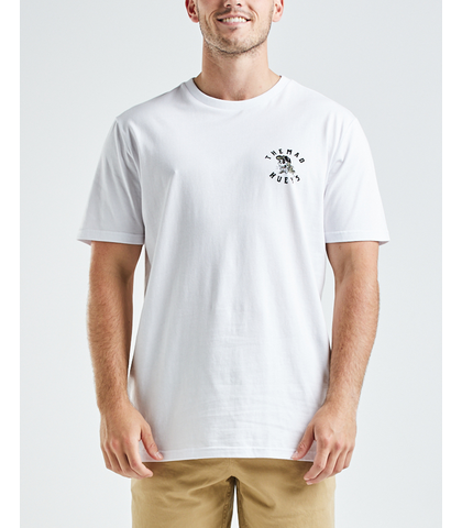 MAD HUEYS LOOSE CANNONS S/S TEE - WHITE