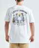 MAD HUEYS LOOSE CANNONS S/S TEE - WHITE