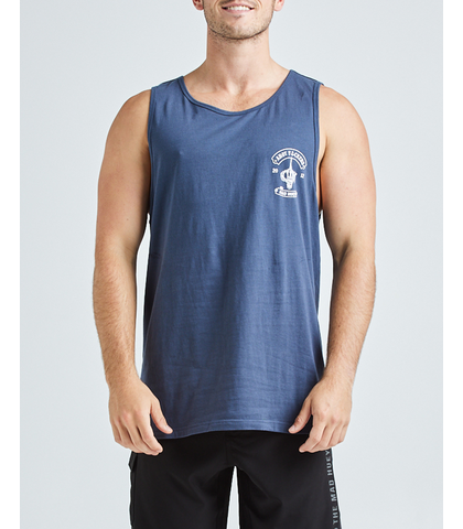 MAD HUEYS AHOY AHOY FKR TANK - PETROL BLUE