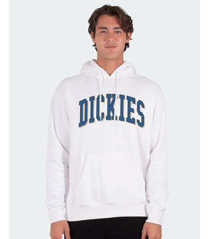 DICKIES LONGVIEW PULL OVER HOODY - WHITE