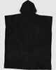 BILLABONG MENS WETSUIT HOODIE TOWEL - BLACK