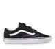 VANS OLD SKOOL VELCRO SHOE - BLACK / WHITE