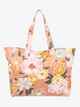 ROXY ANTI BAD VIBES PRINTED TOTE BAG - BLOOM BOOGIE