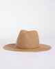 RUSTY LADIES GISELE STRAW HAT - NATURAL CARAMEL