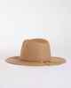 RUSTY LADIES GISELE STRAW HAT - NATURAL CARAMEL