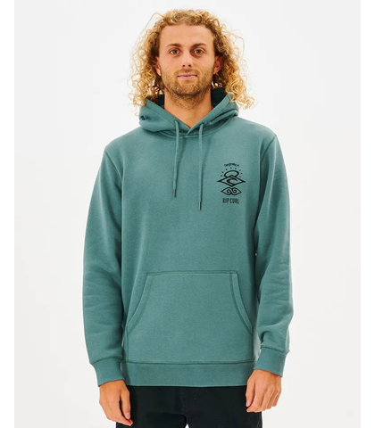 RIPCURL MENS SEARCH ICON HOOD - BLUE STONE - Mens-Tops : Sequence Surf ...