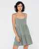 RUSTY LADIES SALTWATER SLIP DRESS - DUSTY TEAL