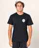 RIPCURL MENS WETSUIT ICON TEE - BLACK