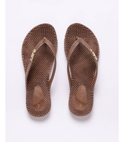 RUSTY LADIES FLIP OUT JANDAL - COCOA BROWN