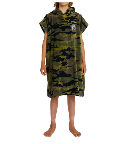 O'NEILL BOYS MISSION HOODED CHANGE TOWEL - CAMO