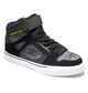 DC BOYS PURE HIGH-TOP SHOE - BLACK / CAMOUFLAGE