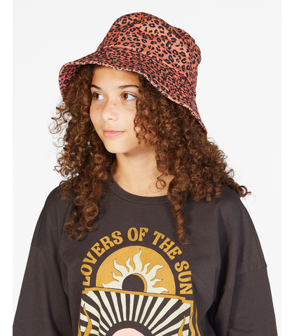 BILLABONG GIRLS BUCKET LIST BUCKET HAT - OFF BLACK